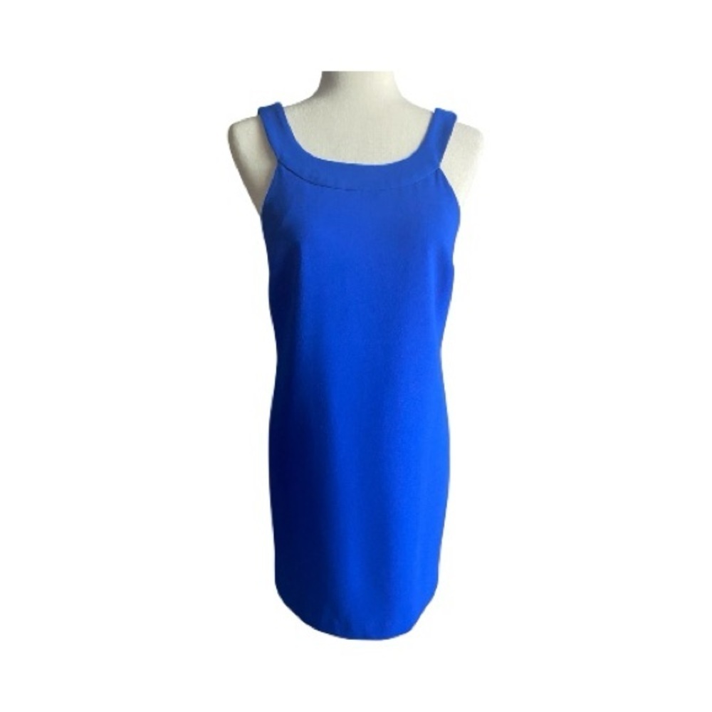 NWOT-LOVE 21-Classic Sleeveless Sheath Dress in Royal Blue-SIZE SMALL